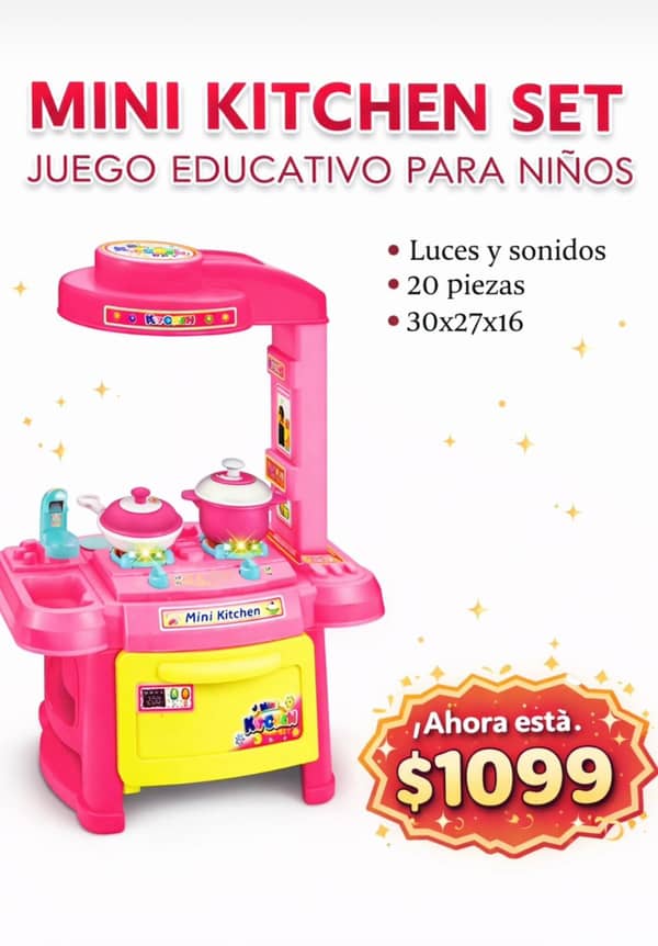 Cocinita con luces y Sonidos 